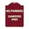 Signmission Keep Driveway Clear No Parking Day or Night Heavy-Gauge Aluminum Sign, 24" x 18", BU-1824-24628 A-DES-BU-1824-24628 - alternate 1